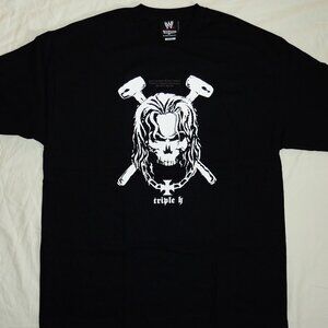 WWE Triple H 'Bring the Hammer Down' Iron Cross shirt size XL 2005-2006 era HHH